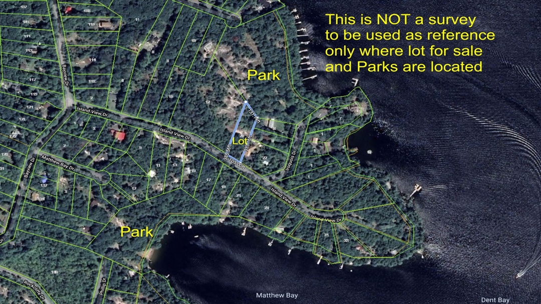 Parry Sound Area Map